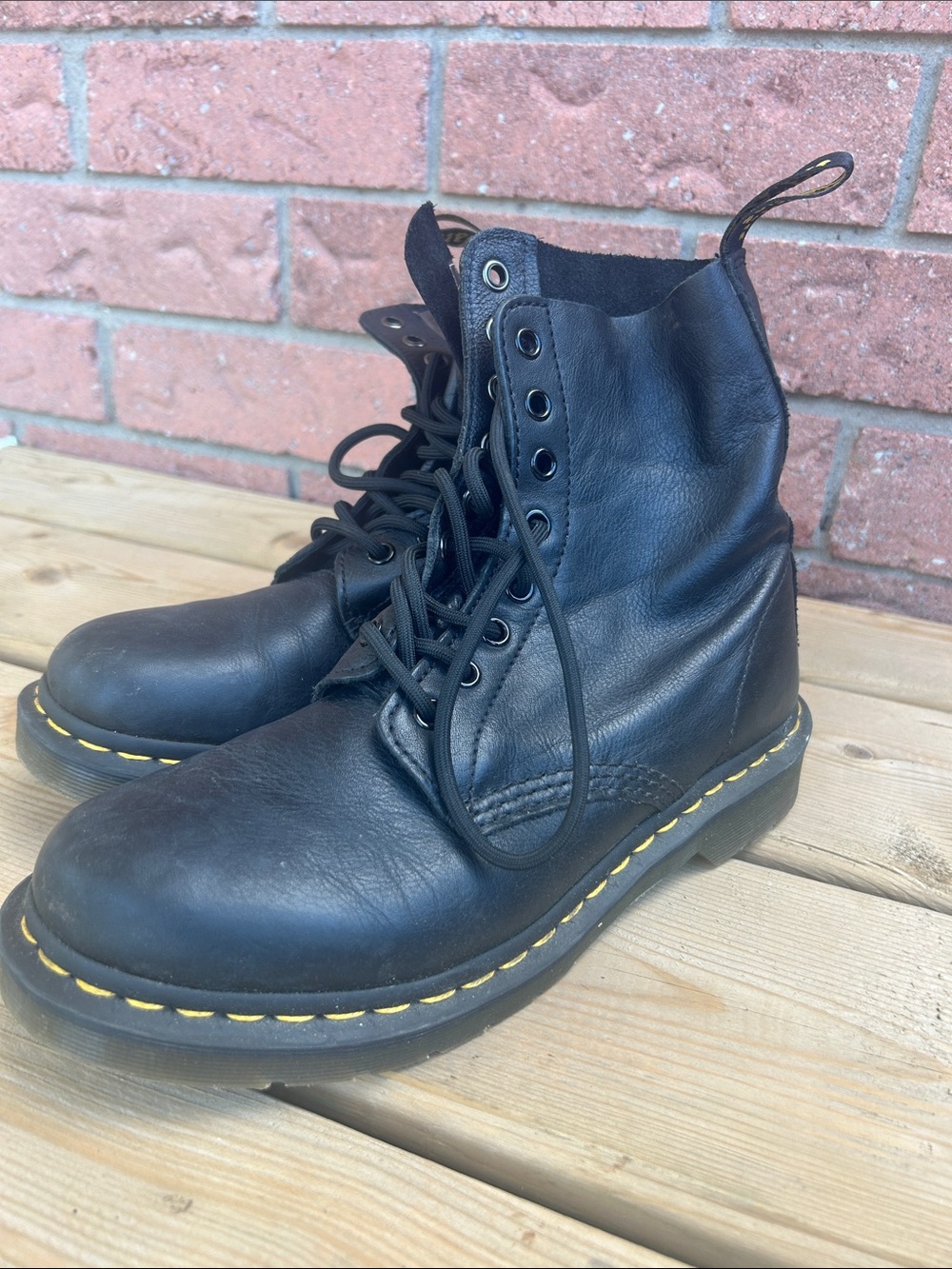 Dr. Martens black pascal boots size 8